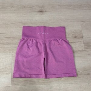 NVGTN pink High-Rise Shorts